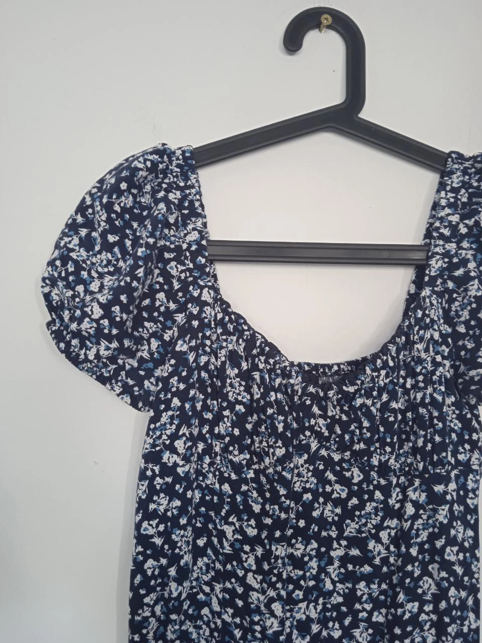 Navy blue and white long dress Jennyfer size 36 – photo 2